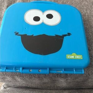 Sesame Street Cookie Monster Blue Numbers Carry Case